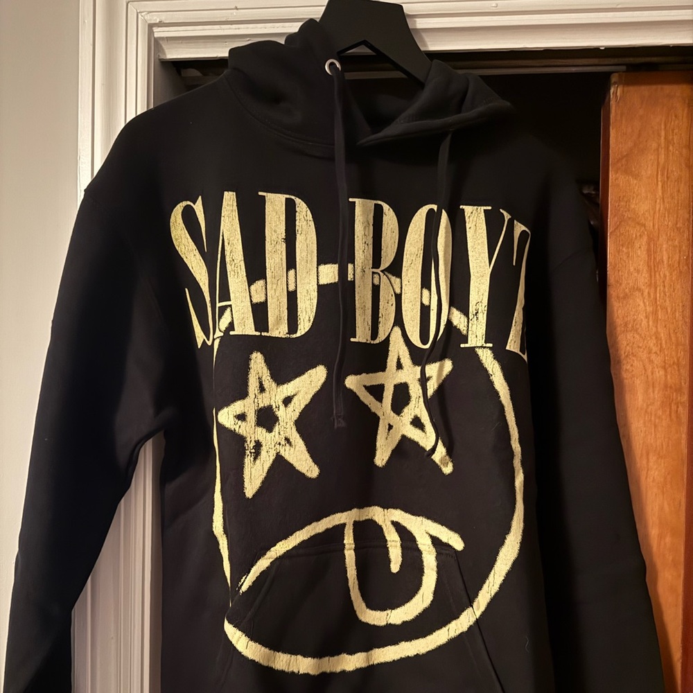 Sad Boyz New Black Hoodie